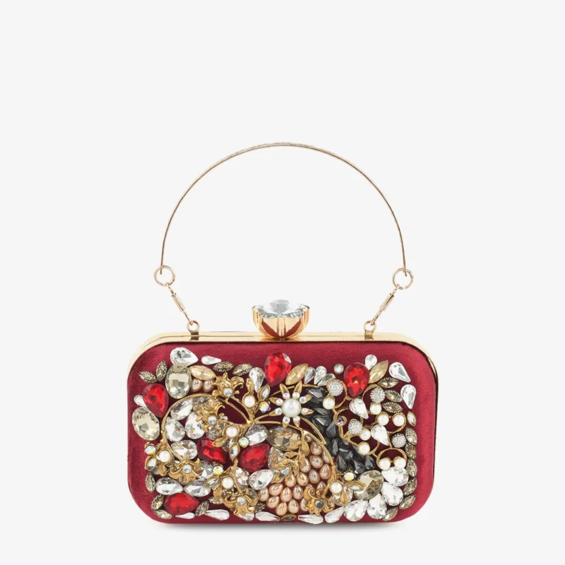 The Crimson Jewel Minaudière